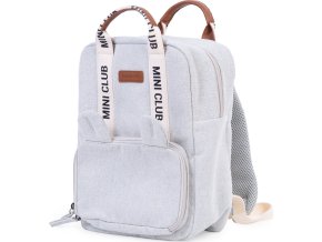 Childhome Dětský batoh Mini Club Signature Off White