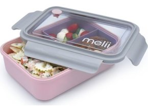 Bento Box krabička na svačinu 1250 ml - růžová