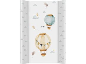 CEBA CEBA Podložka přebalovací 2-hranná s pevnou deskou (50x70) Basic Balloons