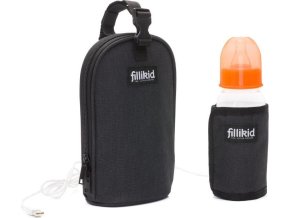 Fillikid Ohřívač lahví black melange USB