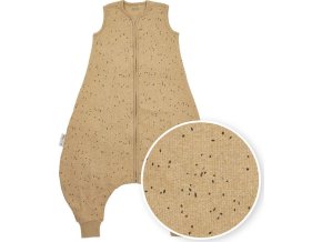 Letní Jumper RIB MINI SPOT vel.80 - Toffee melange