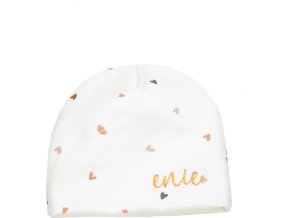 enie baby Dětská čepice 6-9m Heart