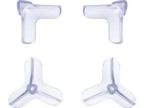 ZOPA Ochrana rohů trojitá 4ks (Varianta Transparent)