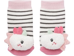 BABY FEHN Chrastící ponožky jednorožec