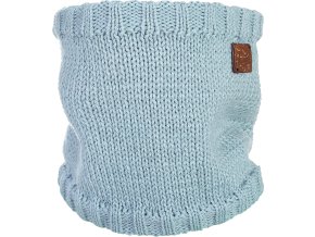 Little Angel nákrčník pletený hladký LA dětský Outlast ® - sv.mentolová (Velikost 3 | 42-44 cm)