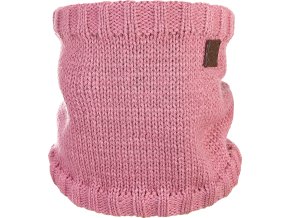 Little Angel nákrčník pletený hladký LA dětský Outlast ® - starorůžová (Velikost 3 | 42-44 cm)