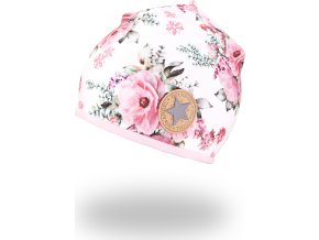 Little Angel Čepice podšitá Outlast® - růže/růžová baby (Velikost 3 | 42-44 cm)
