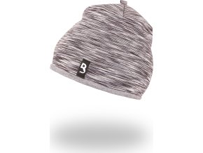 Little Angel Čepice podšitá Outlast® - šedý melír/šedý melír (Velikost 5 | 49-53 cm)