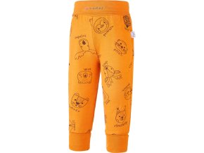 Little Angel tepláky smyk TISK Outlast® - medová zvířátka
