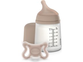 SUAVINEX | SADA ANTIKOLIKOVÁ Zerø.Zerø™ MEDIUM LÁHEV 180 ml A + dudlík Zerø.Zerø™ -2/ 2M