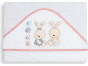 Interbaby OSUŠKA froté BABY 100x100 - růžová
