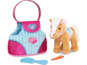 Pucci Pups Poník v kabelce Blue Stripes Bag