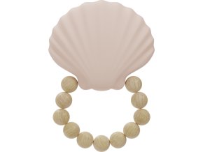 Label Label Kousátko, silikon - Shell Pink