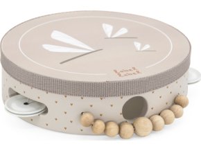 Label Label Dřevěná tamburína - Nougat