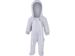 Little Angel overal podšitý Outlast® - sv.šedý melír (Velikost 62)