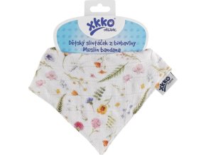 xkko organic bandana summer meadow small