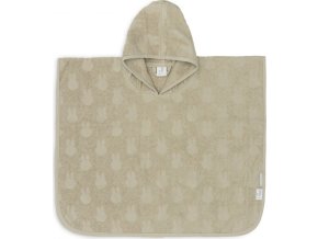 Jollein Osuška pončo Miffy Olive Green