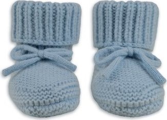LODGER Capáčky Merino Blue Fogg 6 - 12 měsíců