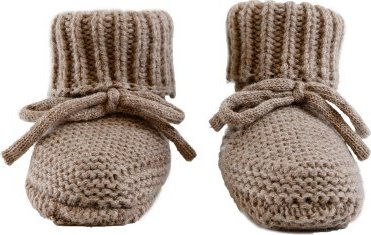 LODGER Slipper Folklore Merino Wool Buffalo 0 - 6 měsíců