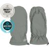 Voksi Voksi Stroller Mittens black light grey (Varianta Voksi Stroller Mittens black light grey)