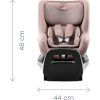 BRITAX Autosedačka Dualfix Pro Style (Varianta Dusty Rose)