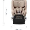 BRITAX Autosedačka Dualfix Pro M Lux (Varianta Linen Grey)