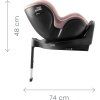 BRITAX Autosedačka Dualfix Pro Lux (Varianta Soft Taupe)