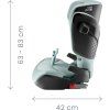 BRITAX Autosedačka Kidfix Pro Lux (Varianta Linen Grey)