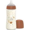 SUAVINEX | Kojenecká láhev WONDERLAND 360ml FYZIOL PRŮTOK L - LIBERTY MODRÁ