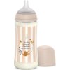 SUAVINEX | Kojenecká láhev WONDERLAND 360ml FYZIOL PRŮTOK L - LIBERTY MODRÁ
