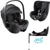 BRITAX Autosedačka set Baby-Safe Pro + Vario Base 5Z + autosedačka Dualfix 5z Classic, Deep 2025 (Varianta Deep Grey)