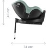 BRITAX Autosedačka set Baby-Safe Pro + Vario Base 5Z + autosedačka Dualfix 5z Classic, Deep 2025 (Varianta Deep Grey)