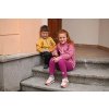 Little Angel mikina hřejivá kapsa - růžová (Velikost 86)