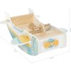 ZOPA Dřevěná montessori houpačka letadlo (Varianta Wood)
