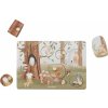 Little Dutch Vkládací puzzle se zvukem Forest Friends