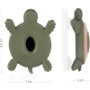 ZOPA Silikonové dřevěné kousátko Turtle (Varianta Forest Green)
