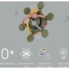 ZOPA Silikonové chrastítko (Varianta Multicolor)