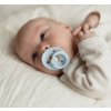 BIBS Colour okruhle cumliky z prirodneho kaucuku 1ks Baby blue square