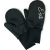 ESITO | Zimní palcové rukavice softshell s beránkem Lamb Black (Velikost 1 - 2 roky)