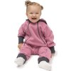 ESITO | Teplákový overal rostoucí Warmkeeper Cyclamen pink (Velikost 68 - 74)