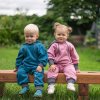 ESITO | Teplákový overal rostoucí Warmkeeper Cyclamen pink (Velikost 68 - 74)