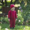 ESITO | Teplákový overal rostoucí Warmkeeper Cerise red (Velikost 68 - 74)