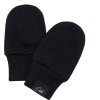 ESITO | Kojenecké rukavice žebrované Color Black (Velikost 56)