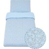 ESITO Dětské povlečení Jersey Zája Soft blue - 100 x 135, 60 x 40 cm