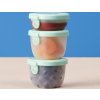 Sada krabiček Snack tubs 3ks - zelené