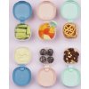 Sada krabiček Snack tubs 3ks - zelené