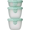 Sada krabiček Snack tubs 3ks - zelené
