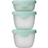 Sada krabiček Snack tubs 3ks - zelené