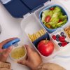 Sada krabiček Snack tubs 3ks - modré