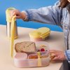 Sada krabiček Snack tubs 3ks - růžové